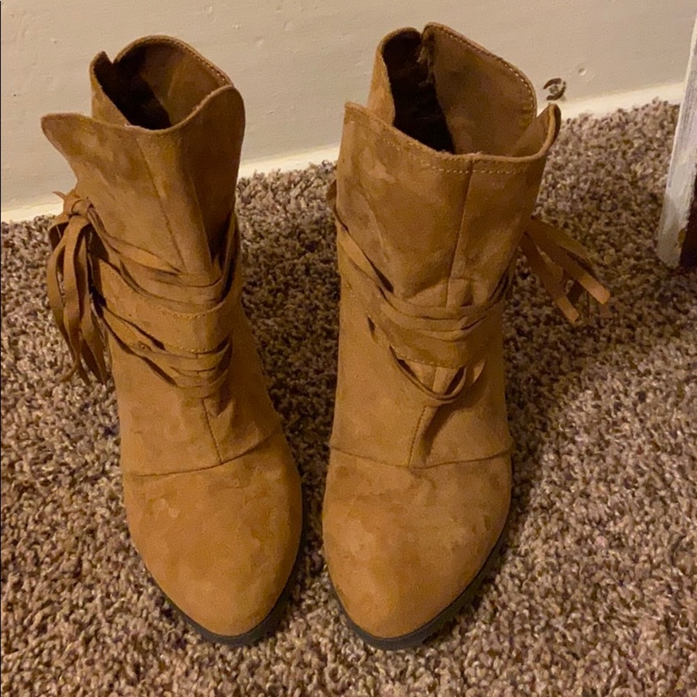 Brown ankle boot